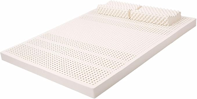 100% Natural Latex Mattress - Back & Joint Support, No Deformation, 1in, 130220cm (5187in)
