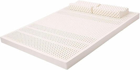 100% Natural Latex Mattress for Back Pain Relief and Joint Support - Compression-Resistant, No Deformation - 1in, 100220cm (3987inch)