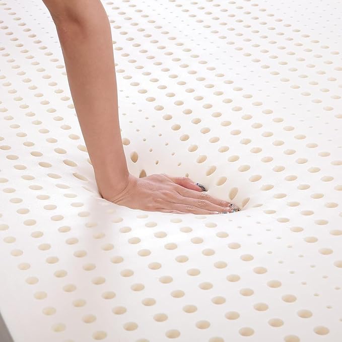 100% Natural Latex Mattress - Back & Joint Support, No Deformation, 1in, 120200cm (4779in)
