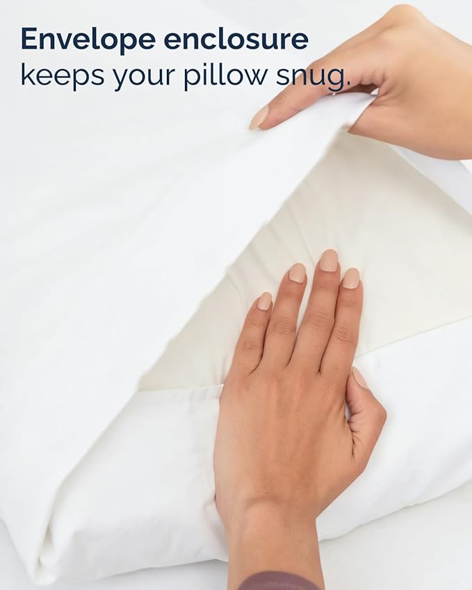 Twin XL 4 Piece Sheet Set - Comfy, Breathable & Cooling - Soft Hotel Luxury Bedding for Women, Men, Kids, Teens and Children - 1 Flat & 1 Fitted Sheet & 2 Pillowcases with Deep Pockets - Antique White
