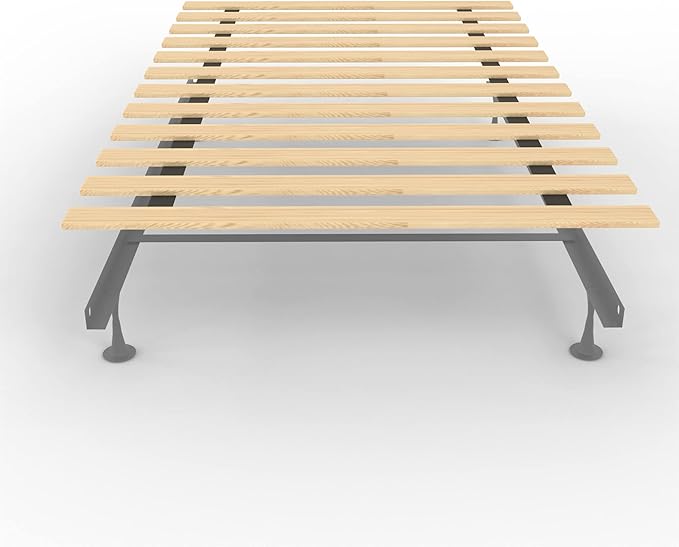 Greaton, 0.68-Inch Heavy Duty Horizontal Wooden Bunkie Board/Bed Slats, King, Beige