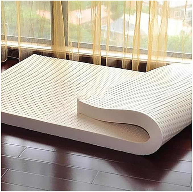 Latex Mattress,Thailand Natural Latex Mattress Home Single Double Mats with Cover Twin Full Size,7.5cm,90x190cm(35x75in)