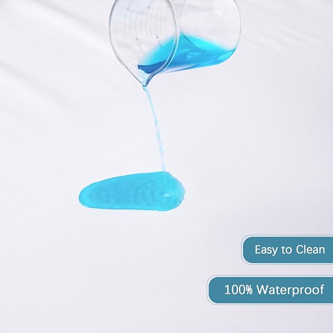 Zippered Full XL Mattress Protector 13 Inches, Waterproof Matress Encasement Extra Deep Pocket, Breathable & Six-Sided Mattress Cover Up to 13" Deep