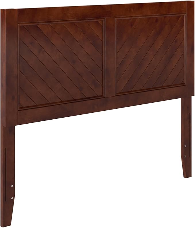 AFI, Canyon Full Solid Wood Rustic Farmhouse Headboard, Walnut