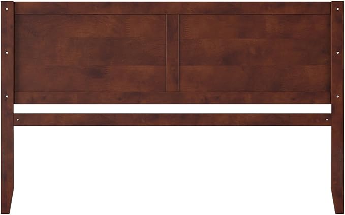 AFI, Canyon King Solid Wood Rustic Farmhouse Headboard, Walnut