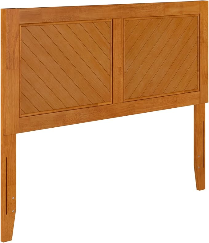 AFI, Canyon Full Solid Wood Rustic Farmhouse Headboard, Light Toffee