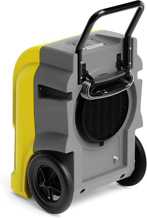 ALORAIR 270 PPD LGR Commercial Dehumidifier with Pump & Drain Hose, Portable Insutrial Dehumidifier for Basments, Home, Job Sites, Fit for 2,100 Sq.Ft Space with Wheels, Storm Elite (Yellow)