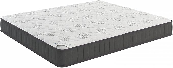Ottomanson Full 9" Hybrid Mattress - Firm - Made in USA - Individually Pocketed Coils & CertiPUR-US Foam - Fiberglass-Free - Bed in a Box