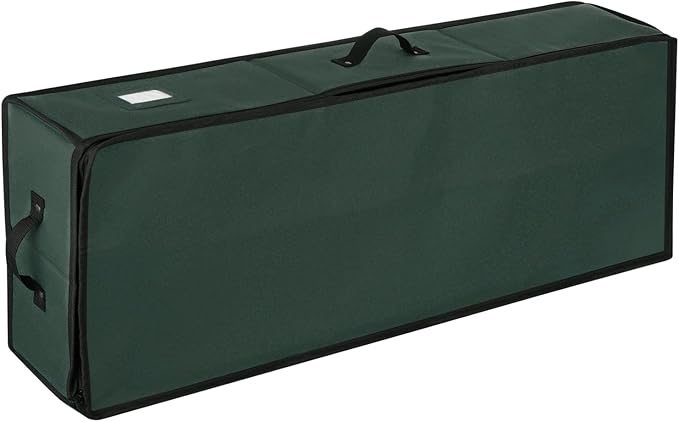 Hearth & Harbor Wrapping Paper Storage Container - Christmas Storage Bag with Interior Pockets - Gift Wrapping Organizer Storage Fits Up to 22 Rolls of 40" - Tear Proof Wrapping Paper Organizer