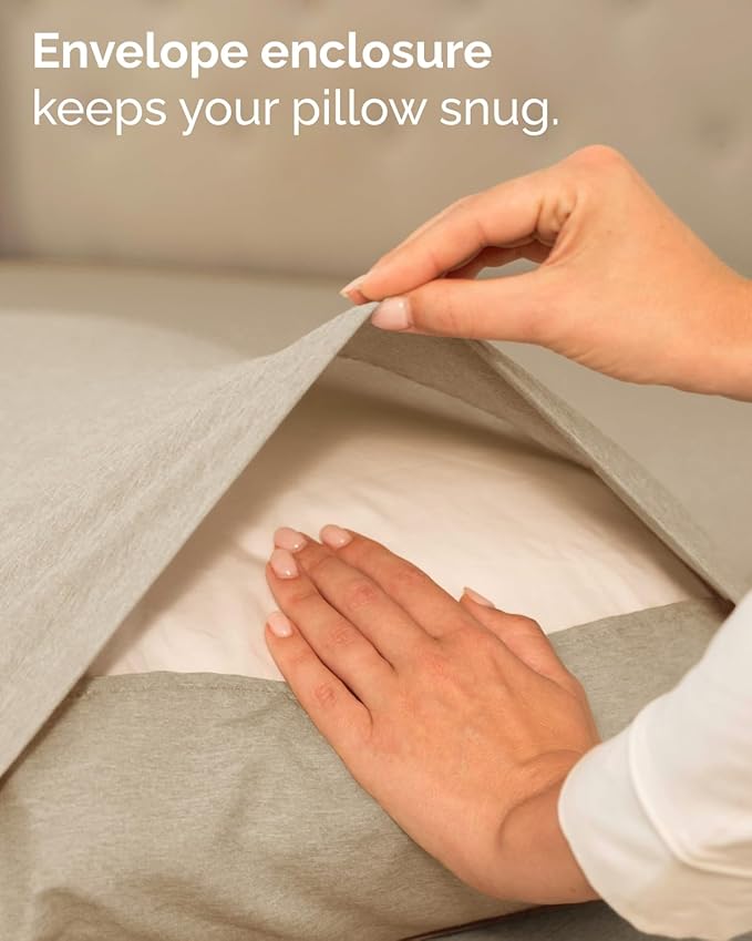 Twin 4 Piece Sheet Set - Comfy, Breathable & Cooling - Soft Hotel Luxury Bedding for Women, Men, Kids, Teens and Children - 1 Flat & 1 Fitted Sheet & 2 Pillowcases with Deep Pockets - Heathered Beige