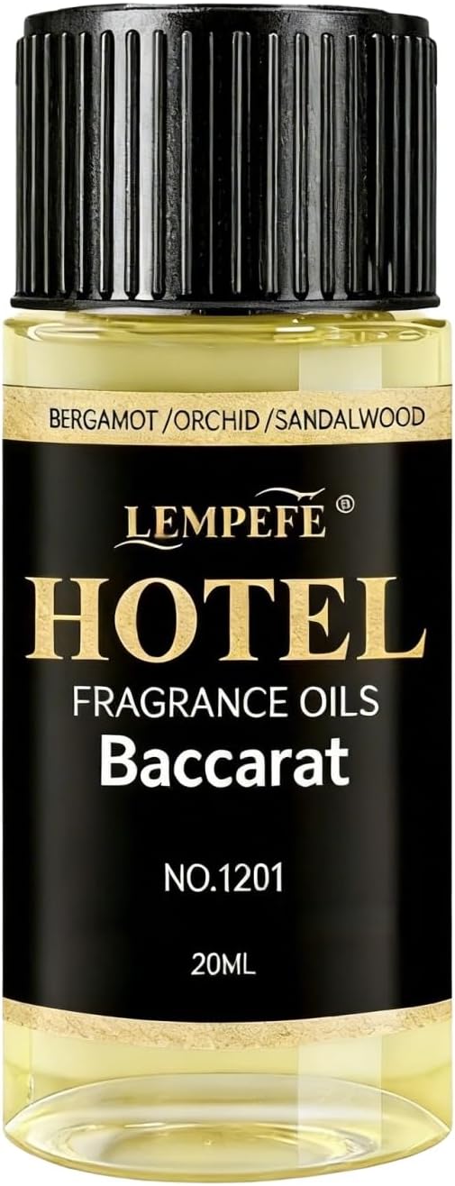 Luxury Aroma Oil 20mL (0.68 fl oz), 5-Star Hotel Scent Diffuser Oil, for Diffuser Long Lasting Calming Aromatherapy Oil