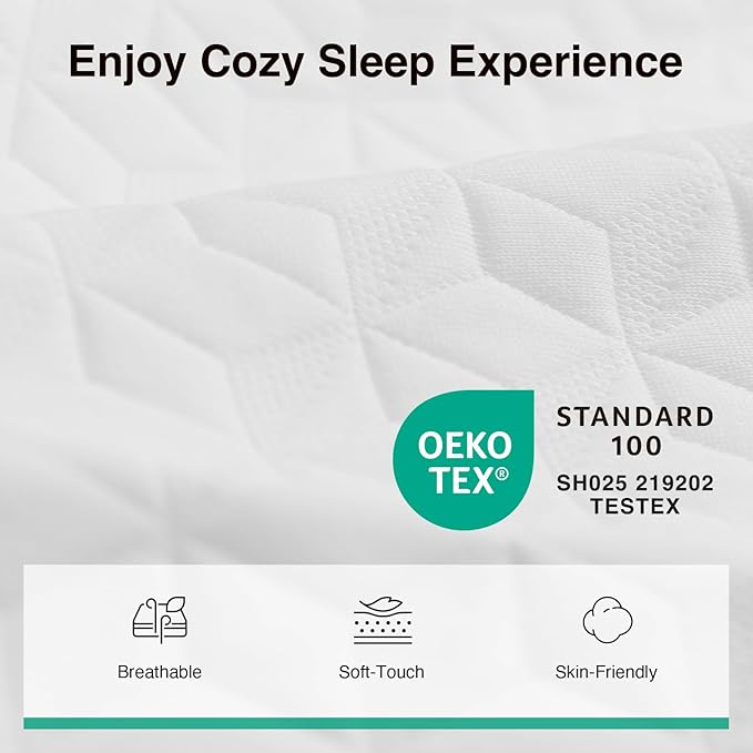 Novilla 8 Inch Full Size Mattress, Memory Foam Mattress Full with Cooling Comfort & High-Density Foam for Contour Support & Restful Sleep, Mattresses in a Box