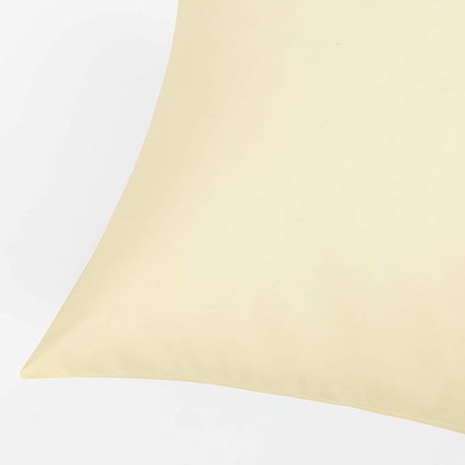 FLXXIE King Pillow Cases Set of 2, Soft Microfiber Pillow Covers with Envelope Closure, Wrinkle, Fade and Stain Resistant Pillowcases, 20x36, Ivory