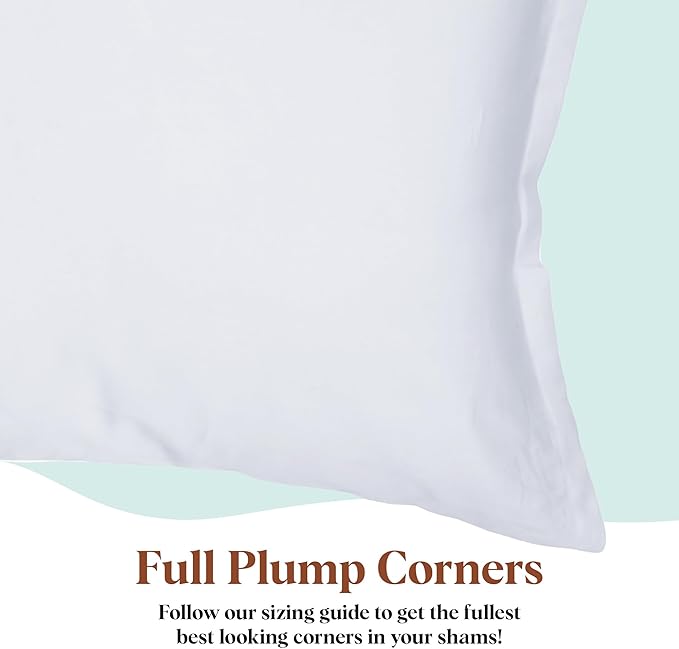 Pillowflex Synthetic Down Pillow Insert - 16x18 Down Alternative Pillow, Ultra Soft, Large Rectangle Body Sleeping Pillow, Lumbar, Long, Back - 1 Decorative Pillow Form
