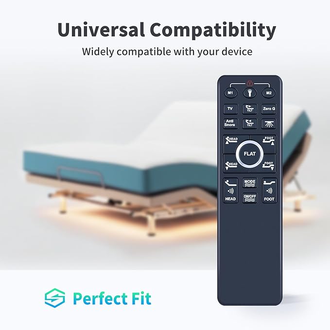 Replacement Remote Control for EGOHOME Sven & Son Richmat HJH89 MUUEGM Dyonery Mattress MLILY Mojigam Adjustable Bed Base
