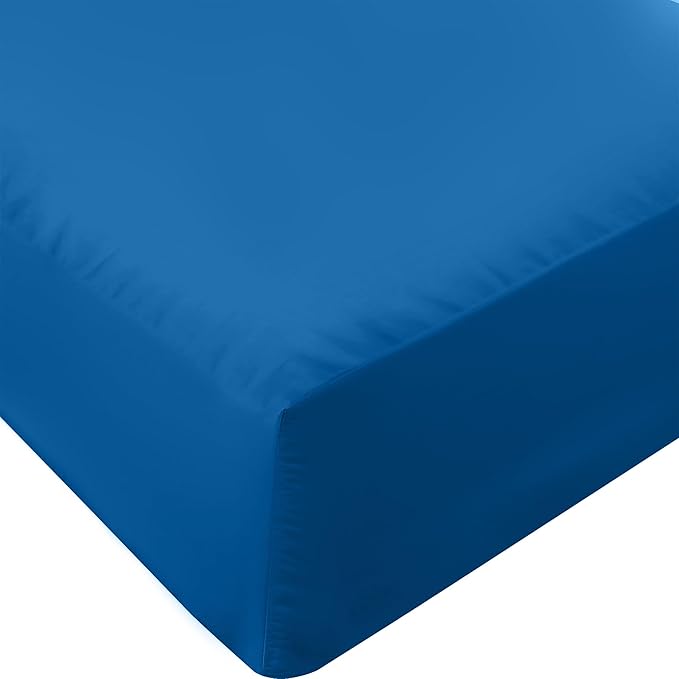 Utopia Bedding Queen Fitted Sheet - Bottom Sheet - Deep Pocket - Soft Microfiber - Shrinkage and Fade Resistant - Easy Care -1 Fitted Sheet Only (Dusk Blue)