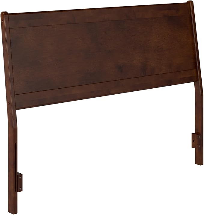 AFI, Casanova Queen Solid Wood Panel Headboard, Walnut