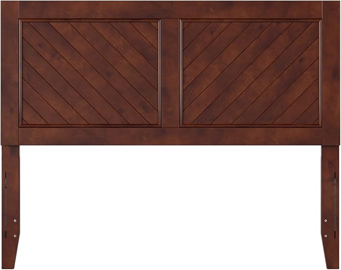 AFI, Canyon Full Solid Wood Rustic Farmhouse Headboard, Walnut