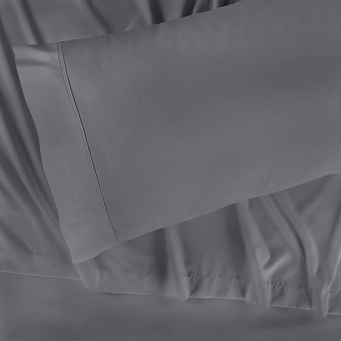 Utopia Bedding Queen Pillow Cases - 12 Pack - Envelope Closure - Soft Brushed Microfiber Fabric - Shrinkage and Fade Resistant Pillow Covers Queen Size 20 X 30 Inches (Queen, Grey)