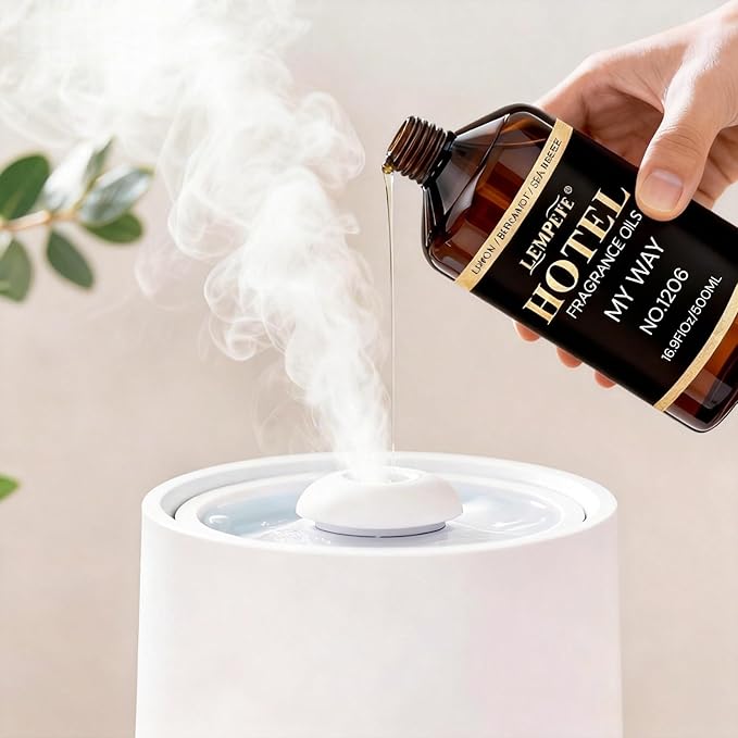 My Way Inspired Luxury Aroma Oil 120mL (4.1 fl oz), Woody Floral Scent Diffuser Oil, Long Lasting Calming Fragrance Oil