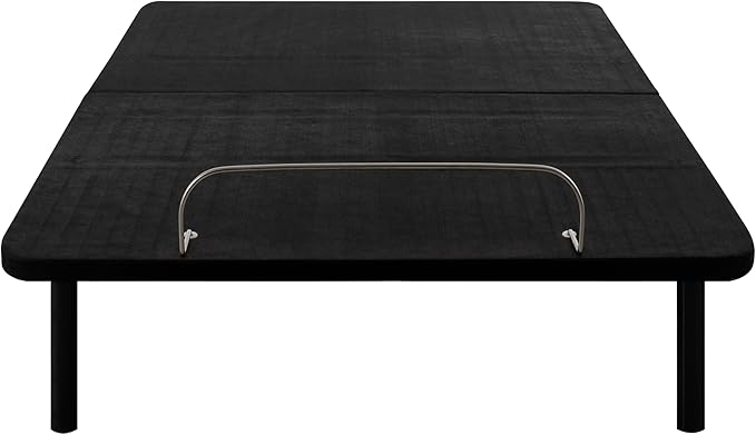 Naomi Home Serenity Full Size Adjustable Bed Frame with Wireless Remote Ergonomic Head and Foot Incline Electric Bed Frame Easy Assembly Smart Frame Full Ideal for Snoring Relief and Enhanced Comfort