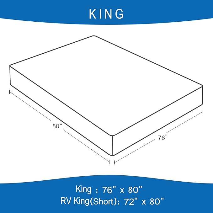 King Fitted Sheet Only,King Size Sheets for Air Mattress Up to 18 Inches Extra Deep Procket, Bed Mattress Sheets Stretchable Breathable Jersey Knit Cover, Gray
