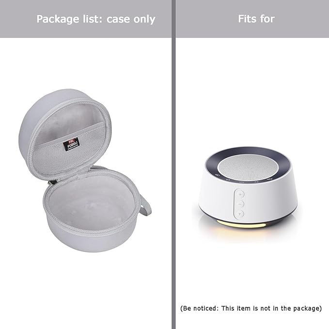 FBLFOBELI Hard Travel Case for BGOVERSS White Noise Sound Machine (Case Only)