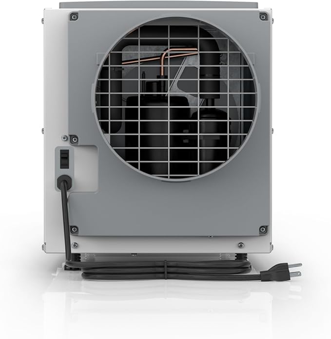 AprilAire E100 Pro 100-Pint Whole-House Dehumidifier, Energy Star Certified, Commercial-Grade Whole-Home Dehumidifier for Basement, Crawlspace, or Whole House up to 5,500 sq. ft.