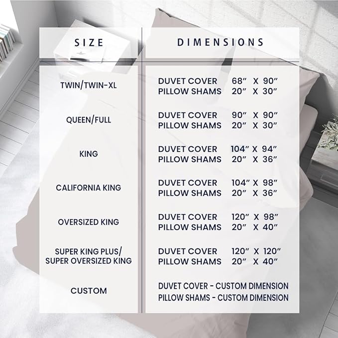 Kotton Culture 3 Pc 120" x 98" Duvet Cover Set Oversized King 100% Egyptian Cotton - 600 Thread Count Comforter Cover, Zipper Closure & Corner Ties - Fits Large King Inserts - Light Grey