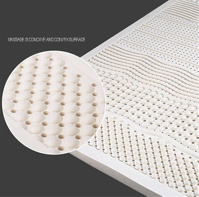 Thailand 100% Natural Latex Mattress Natural Latex Mattress Home Single Double Mats with Cover Twin Full Size,Thickness 5cm,115x180cm