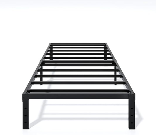 LUMUNANCE Metal Bed Frame Twin XL Size - 12 Inch Heavy-Duty Twin XL Platform Bed Frame No Box Spring Needed, Easy Assembly, Noise-Free, Sturdy Mattress Foundation, Underbed Storage Space
