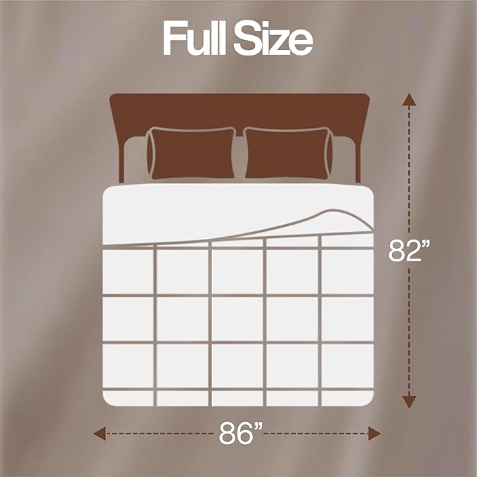 Utopia Bedding Comforter Duvet Insert, Quilted Comforter with Corner Tabs, Box Stitched Down Alternative Comforters Full Size (White, Pack of 2)