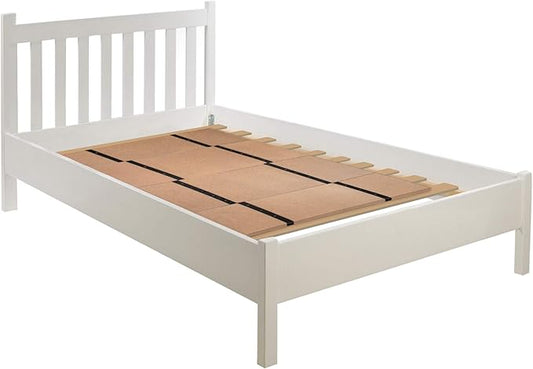 DMI Foldable Box Spring, Bunkie Board and Bed Support Slats, No Assembly Needed, Full Size Bed Base, 60" x 48"
