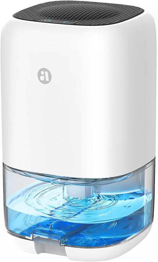 Dehumidifier, 35 OZ Small Dehumidifiers for Bedroom for Home, Quiet with Auto Shut Off, Dehumidifiers for Bedroom (280 sq. ft), Bathroom, RV, Closet, White
