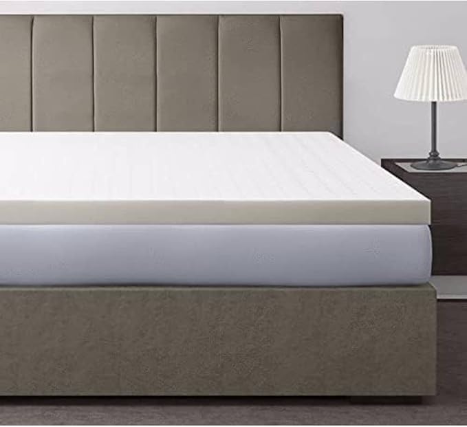 OrganicTextiles 3” Inch Organic Latex Mattress Topper Pad with Rayon Derived from Bamboo Covering with Zipper(Full Size, Soft), GOLS Certified, Breathable, Made in USA, Hypoallergenic Soft