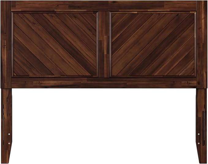 AFI, Canyon Full Solid Wood Rustic Farmhouse Headboard, Barnwood