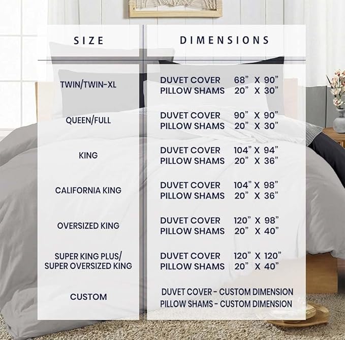 Kotton Culture 3 Pc California King Size Duvet Cover Set -100% Egyptian Cotton 600 Thread Count Ultra Soft Premium Durable Comforter Cover Zipper Closure & Corner Ties (Blended Grey,104"x98")