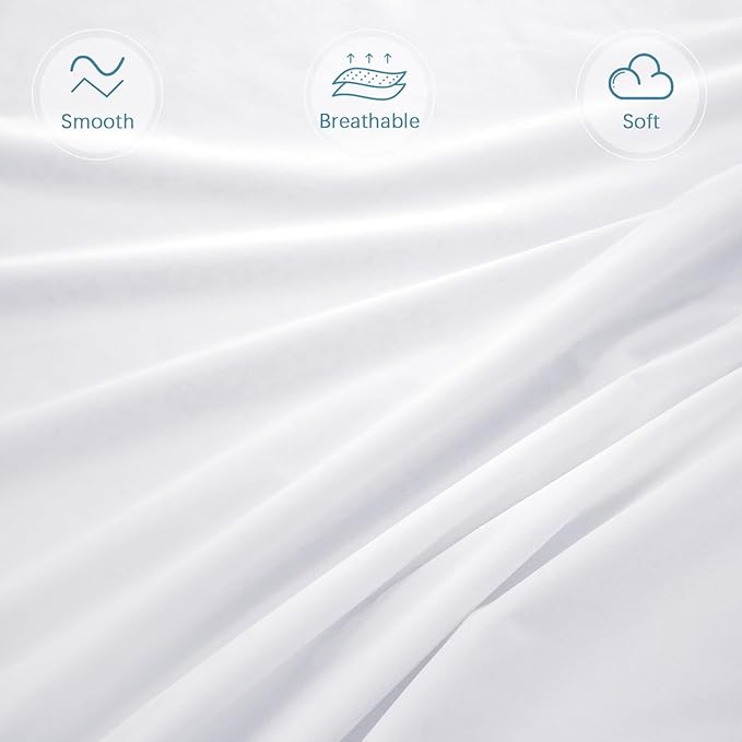 Waterproof Mattress Protector Queen (3/4/5/7/9/13Inches), High Profile Zippered Mattress Cover & Encasement, 6 Sides Wrapping Box Spring Cover