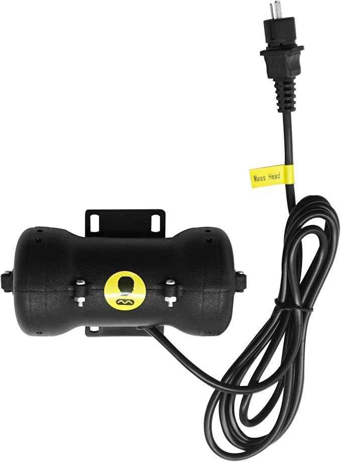 Adjustable Bed Massage Motor Replacement for Richmat HJM2, Head Zone Vibration Motor with Metal 2-Pin Plug