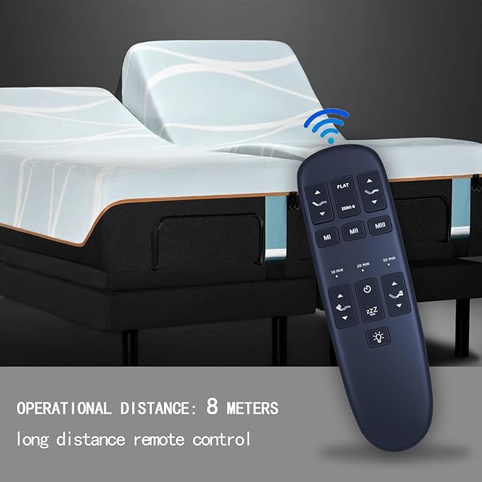 New Replacement Remote Control Compatible for Ergomotion Blissful Nights e4 e6 RF373E JLDK.28.10.14 Hand Wand Greaton Adjustable Bed Base