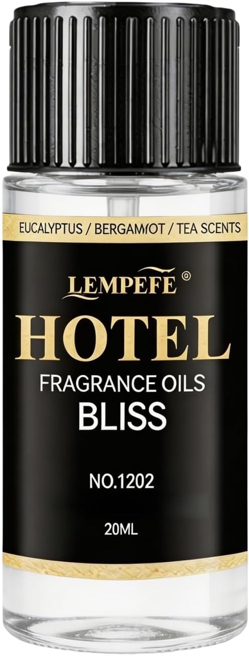 Bliss Inspired Luxury Aroma Oil 20mL (0.68 fl oz), Fresh Clean Scent Diffuser Oil, Long Lasting Calming Fragrance Oil