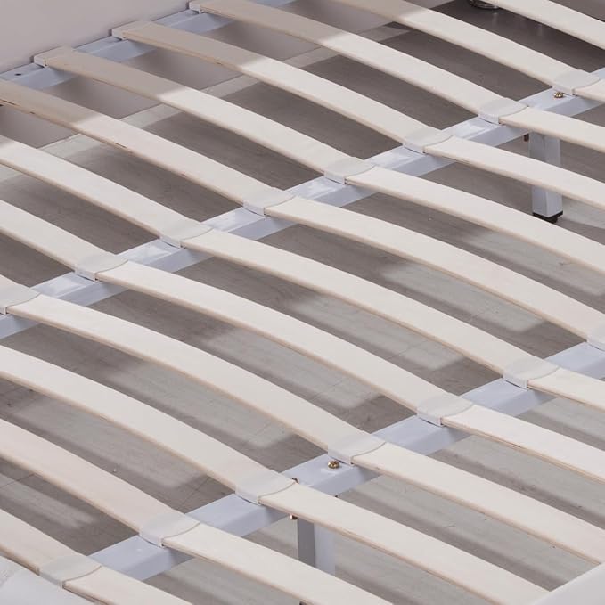 Slatted Bed Base Replacement Plywood Slats for Metal Bed Frame Repair, Suitable for Bed Frames/Sofa/Mattress Foundation/Platform Beds (39.4" L x 0.33" W x 2.08" Th/10 Pack)