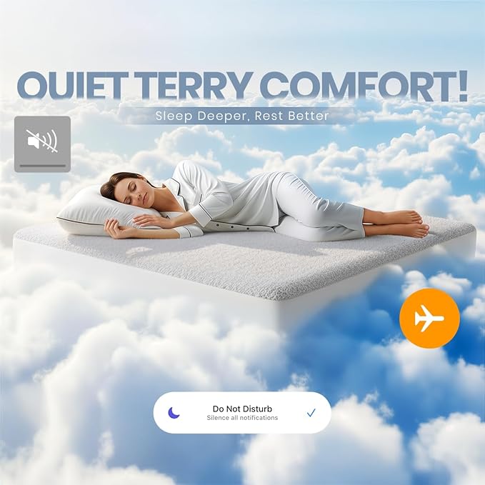 Twin Size Mattress Protector Waterproof 14 Pack, Premium 200 GSM Terry Mattress Cover, Soft & Breathable Bed Cover, Fitted Sheet Style Stretchable Deep Pockets 15" by Utopia Bedding (White)