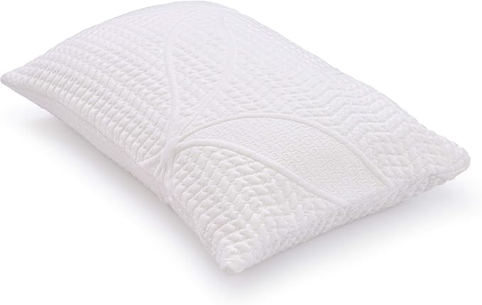 COOL GEL Chill Memory Foam 14-Inch Mattress with Pillow, CertiPUR-US Certified, Mattress in a Box, Twin, White