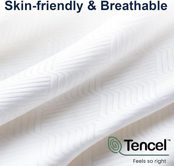 5.5'' High Loft Memory Foam Pillow for Side Sleepers, Extra Thick Firm Pillow for Broad Shoulders & Large Frames, Designed to Stay Elevated, High Profile Pillow with Washable Cover