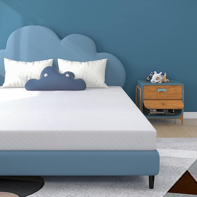 Full Mattress, MLILY 10 Inch Memory Foam Mattress Made in USA, Green Tea Full Size Mattress in A Box, Medium Firm Mattress Full for Pressure Relieving, CertiPUR-US Certified