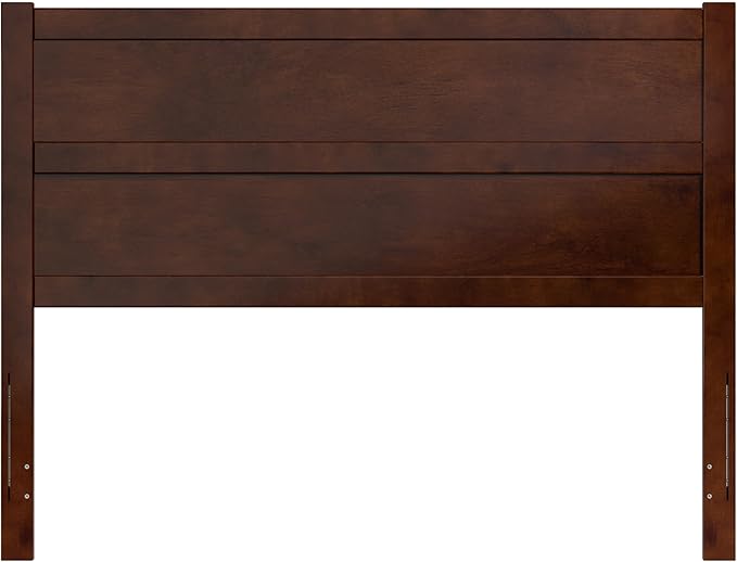 AFI, NoHo Solid Wood Panel Headboard, Queen, Walnut