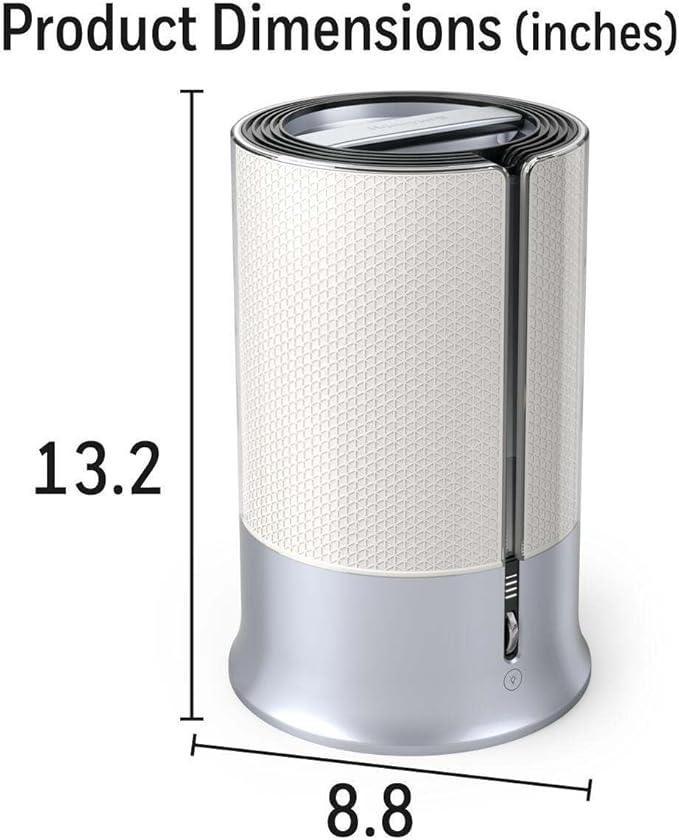 Honeywell Designer Series Cool Mist Humidifier, Room Humidifiers, White