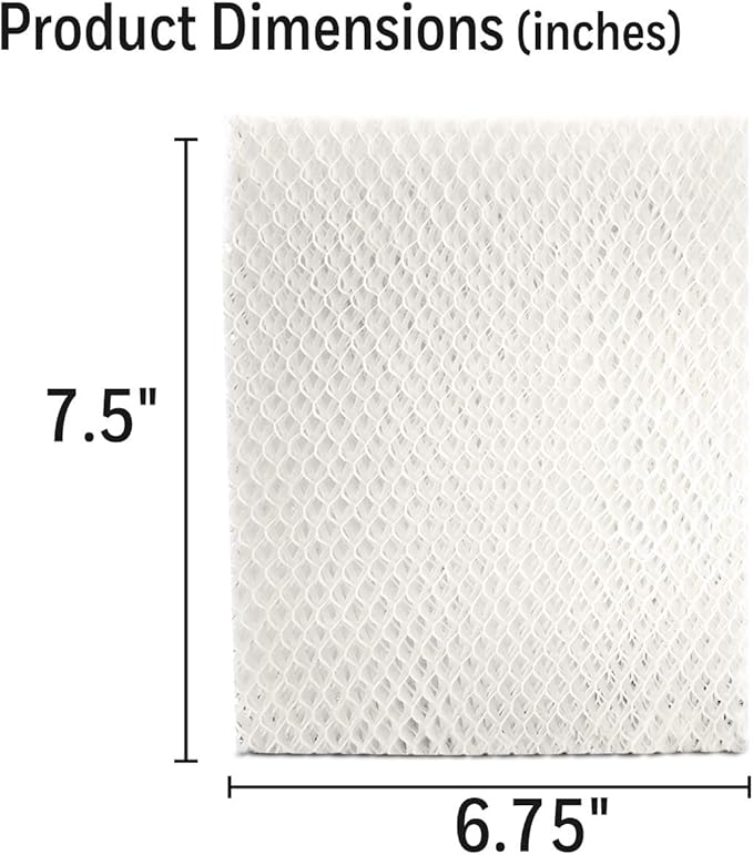Honeywell HFT600 Replacement Wicking Filter T, Humidifier Filters Replacement, 3 Count (Pack of 12)