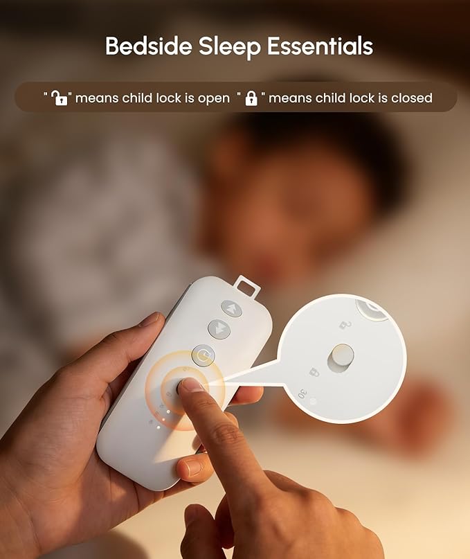 Portable White Noise Machine for Sleeping, 29 Soothing Non-looping Sounds for Adults & Kids, 50h Babies Sleeping Sounds Machine, Timer, Memory Function, Traveling, for Relax-2026 Updated Version